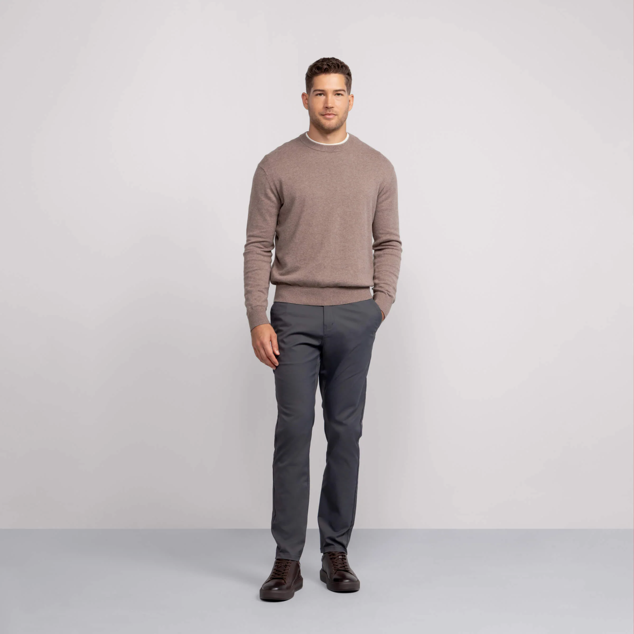 Jetsetter Tech Pant Straight Fit -- Charcoal Gray - Image 3