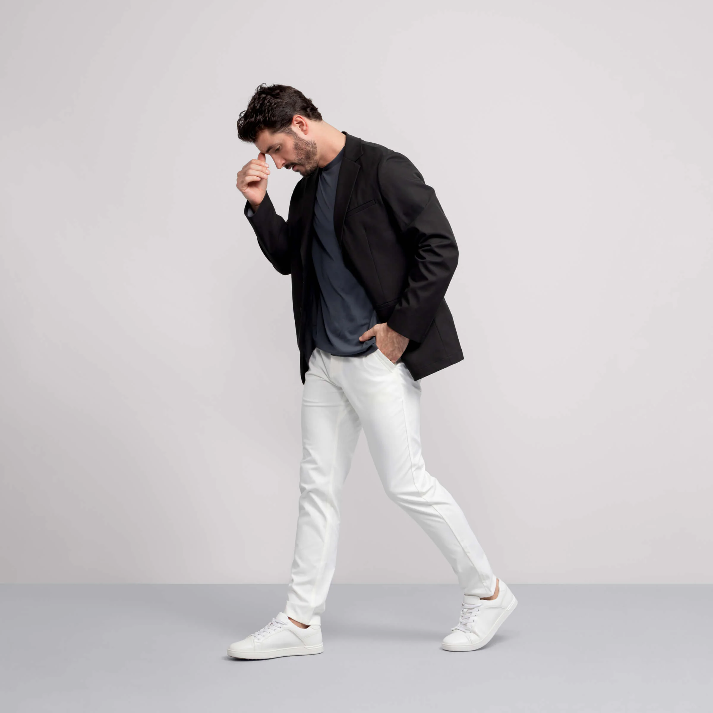 Jetsetter Tech Pant Slim Fit -- True White - Image 4