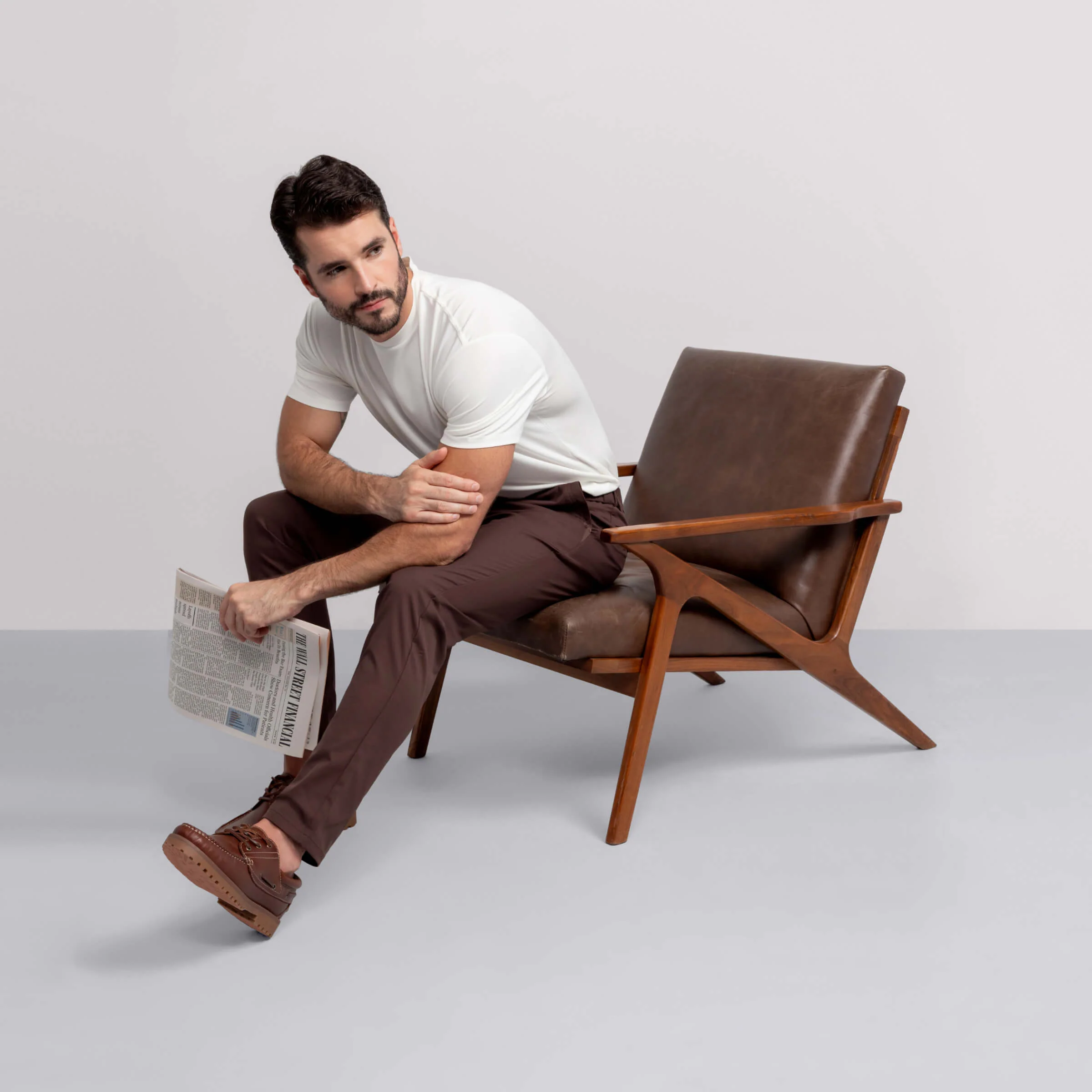 Jetsetter Tech Pant Slim Fit -- Bourbon Brown - Image 4